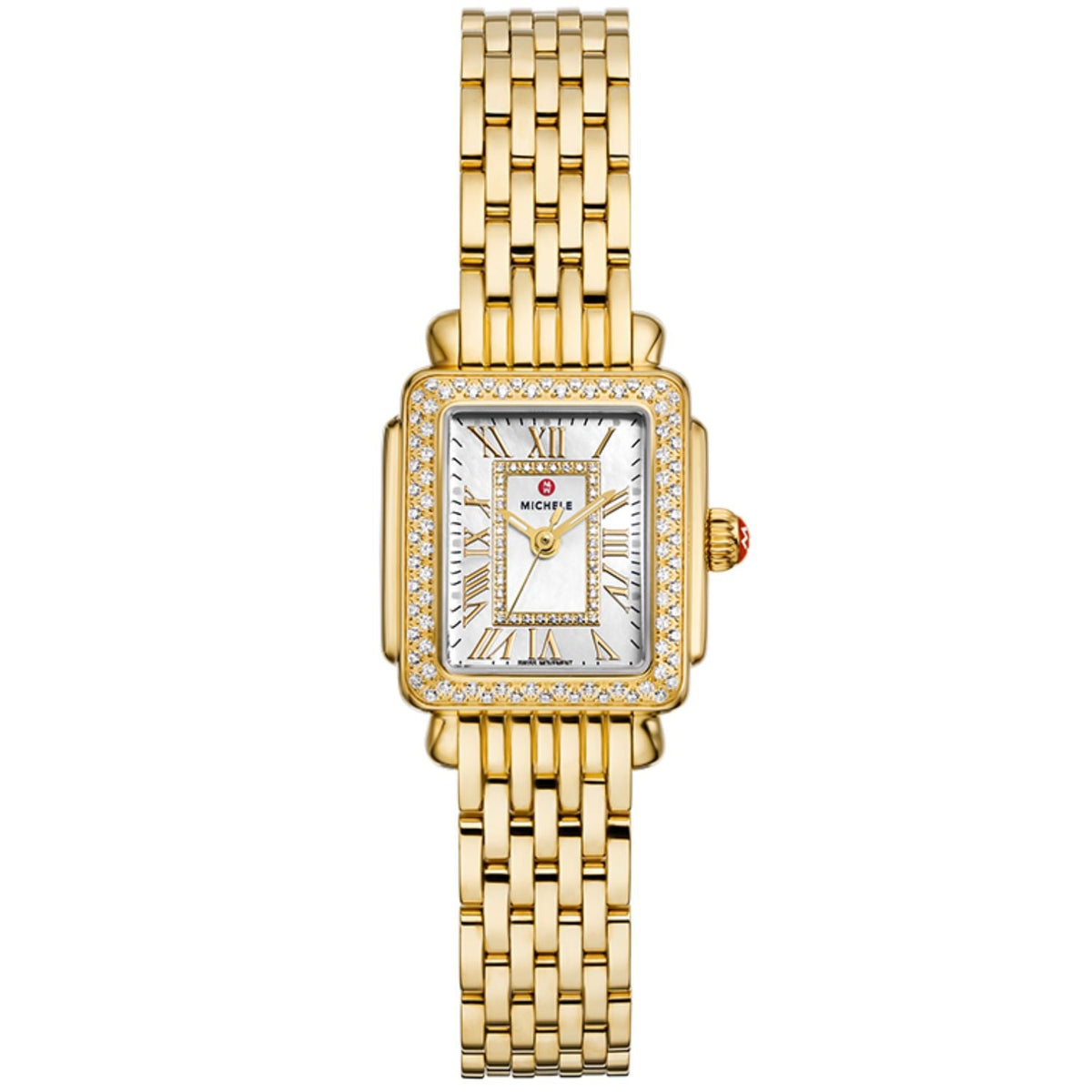 Michele Deco Women's Madison Silver Dial Watch