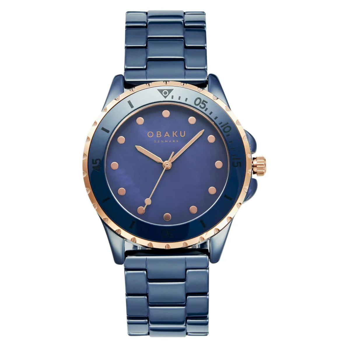 Obaku Women's Urt Lille Blue Dial Watch