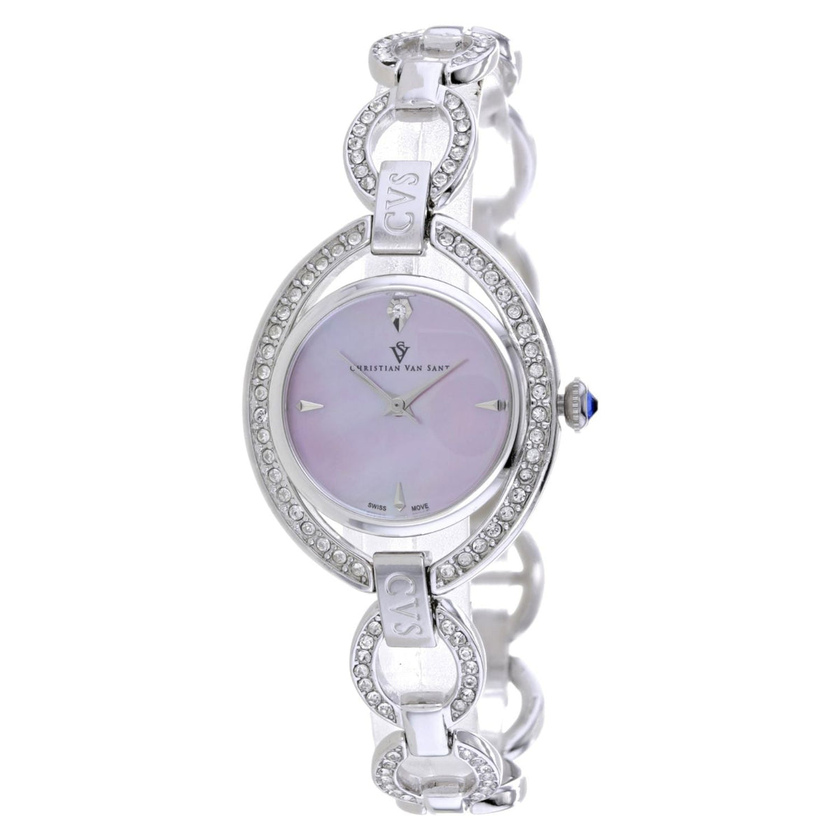 Christian Van Sant Women's Stella Pink Dial Watch