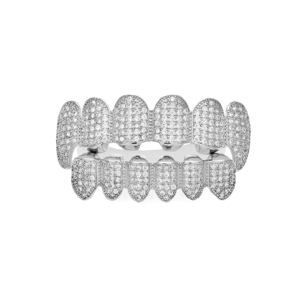 Official Limited Gold-Plated  Micro-inlay CZ Grillz