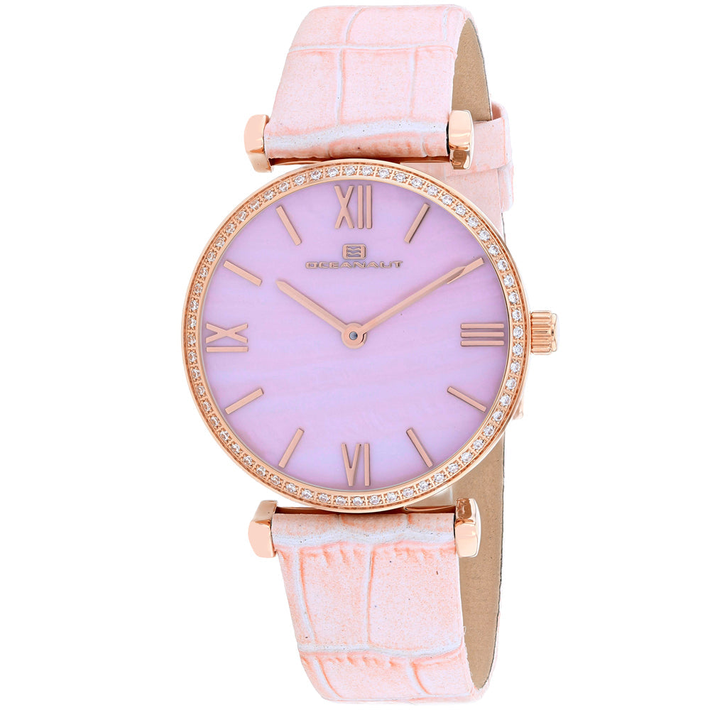 Oceanaut Women's Pink MOP dial Watch