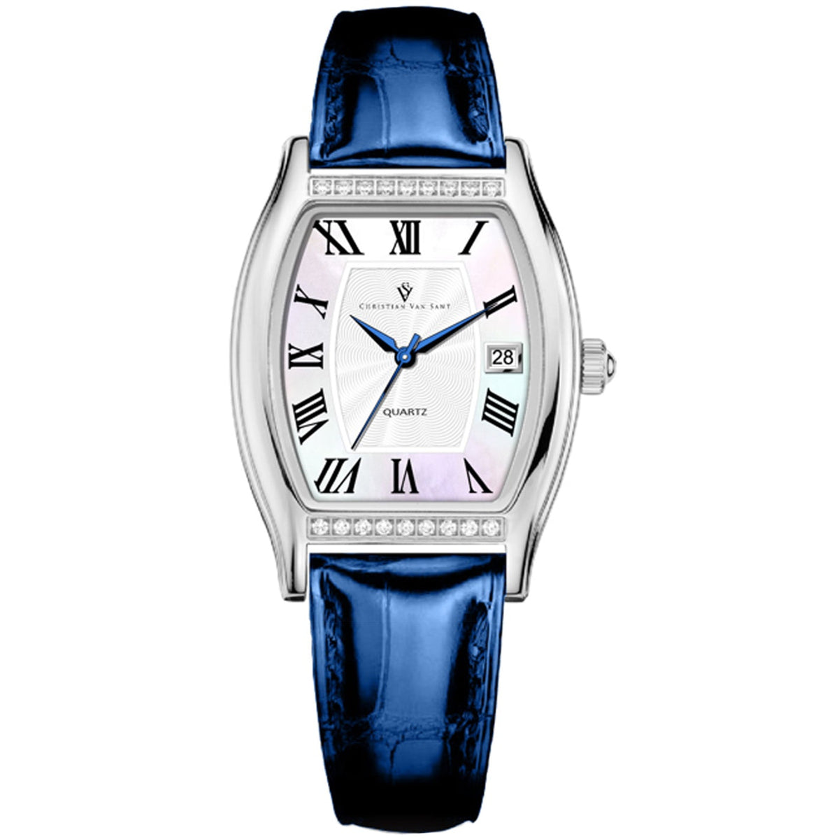 Christian Van Sant Women's Gemma White Dial Watch