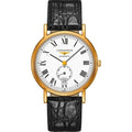 Longines Presence Automatic White Dial Leather Strap Men's Watch L4.904.2.11.2
