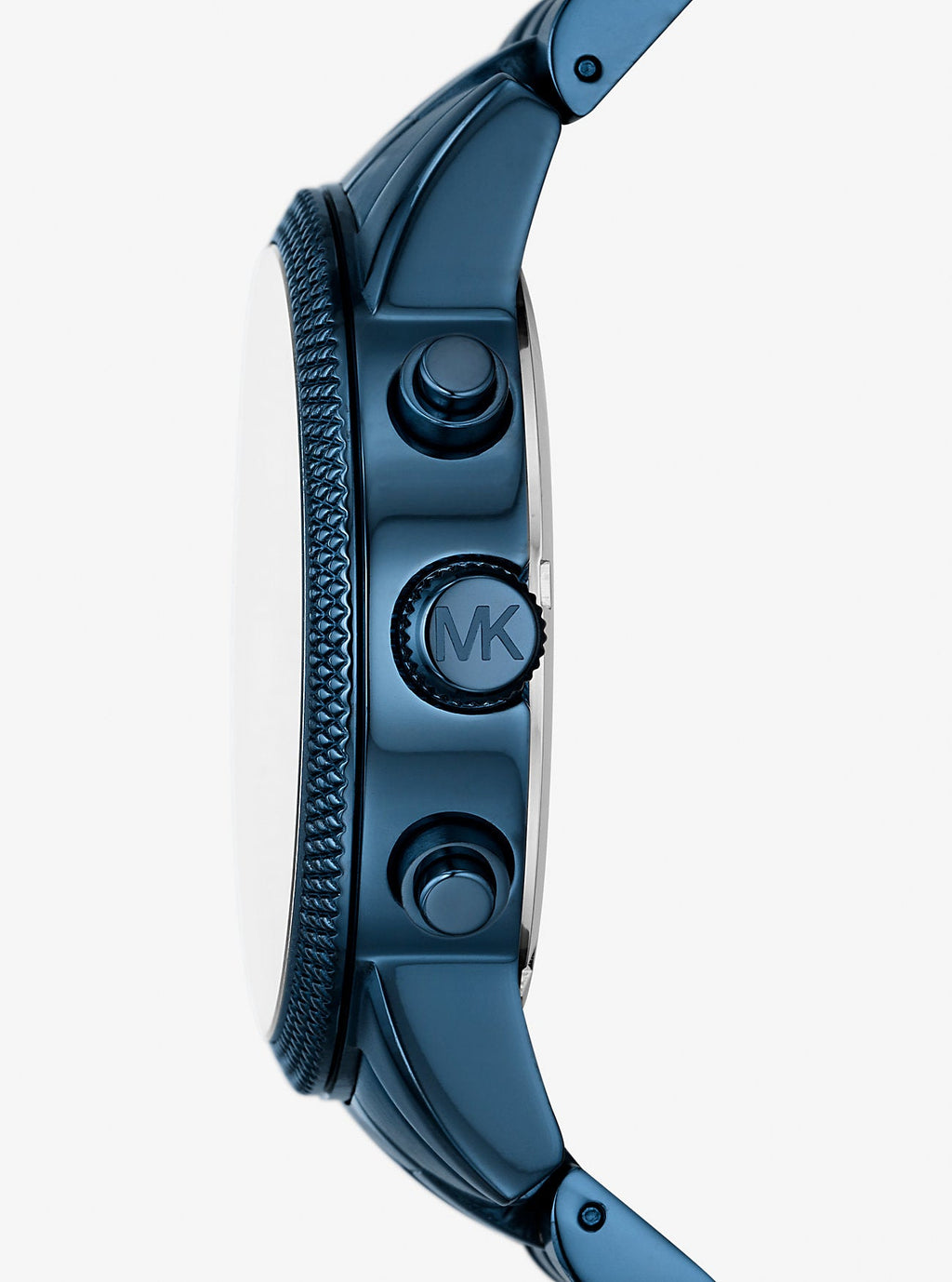 Oversized Hutton Blue-Tone Watch