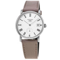 Longines Elegant Collection Automatic Automatic White Dial Fabric Strap Women's Watch L4.312.4.11.2