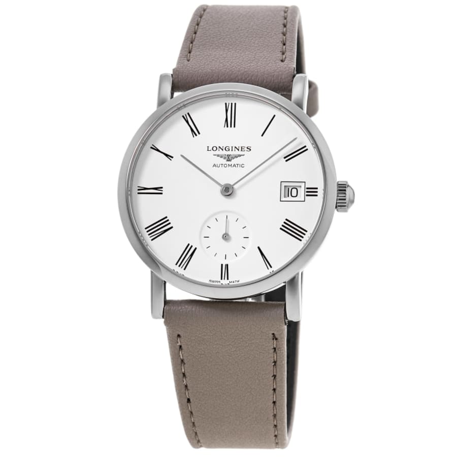 Longines Elegant Collection Automatic Automatic White Dial Fabric Strap Women's Watch L4.312.4.11.2