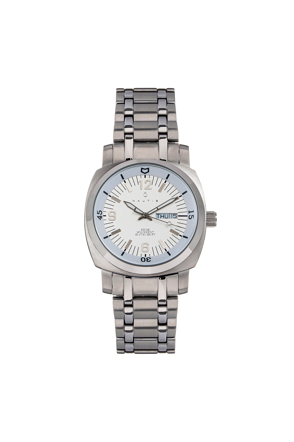 Stealth Bracelet Watch with Day & Date