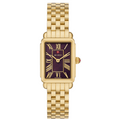 Michele Deco Park Mother of Pearl Dial 18K Gold-Plated Steel Women's Watch MWW06E000147