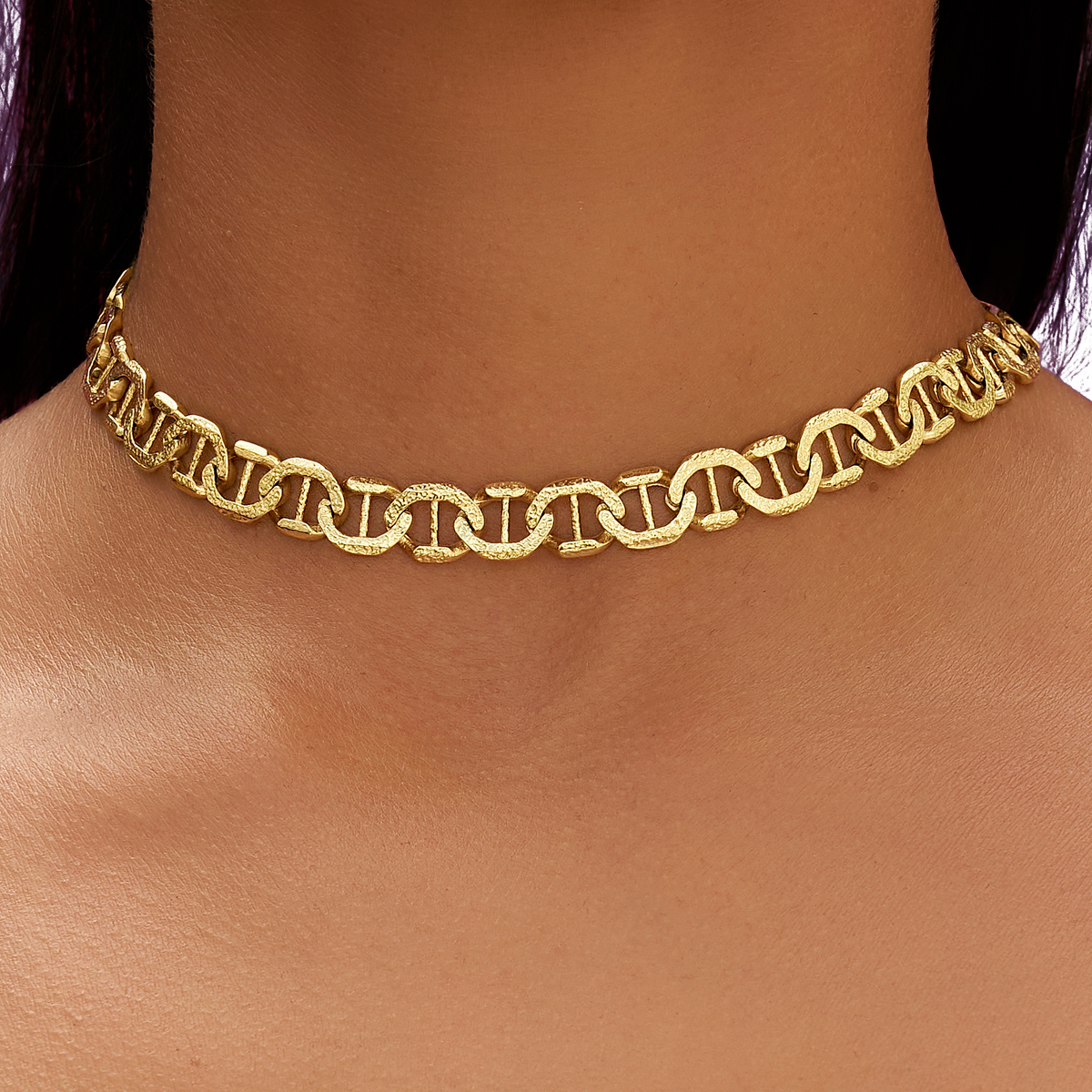 Mariner Chain in Yellow Gold - 9MM