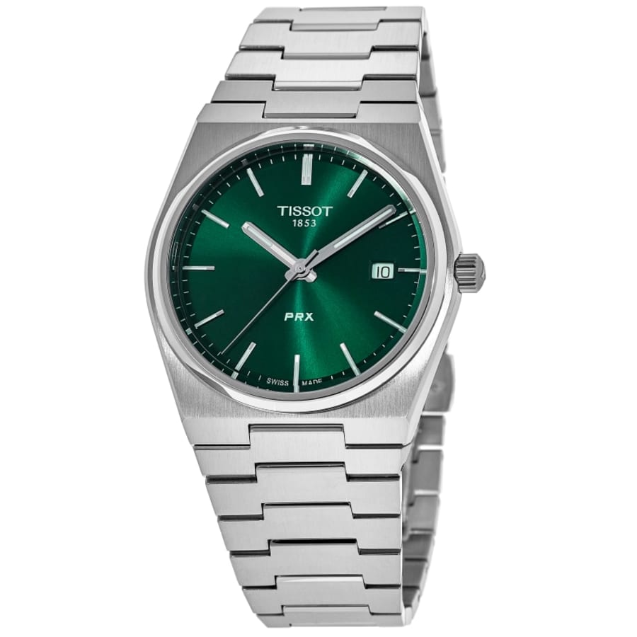 Tissot PRX Quartz Green Dial Stainless Steel Men's Watch T137.410.11.091.00
