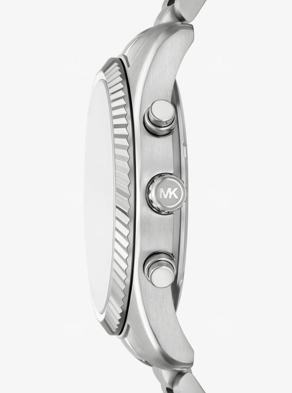Oversized Lexington Pavé Silver-Tone Watch