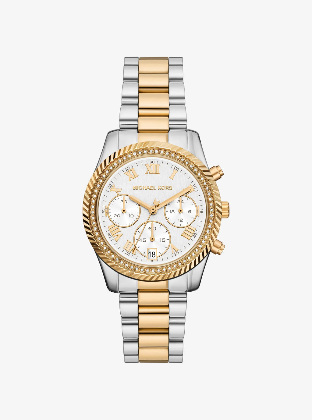 Lexington Pavé Two-Tone Watch
