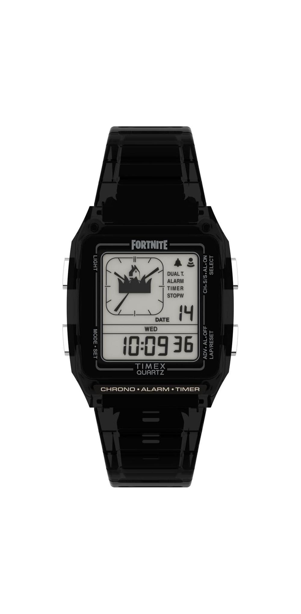 Timex X Fortnite LCA Digital Black Unisex Watch