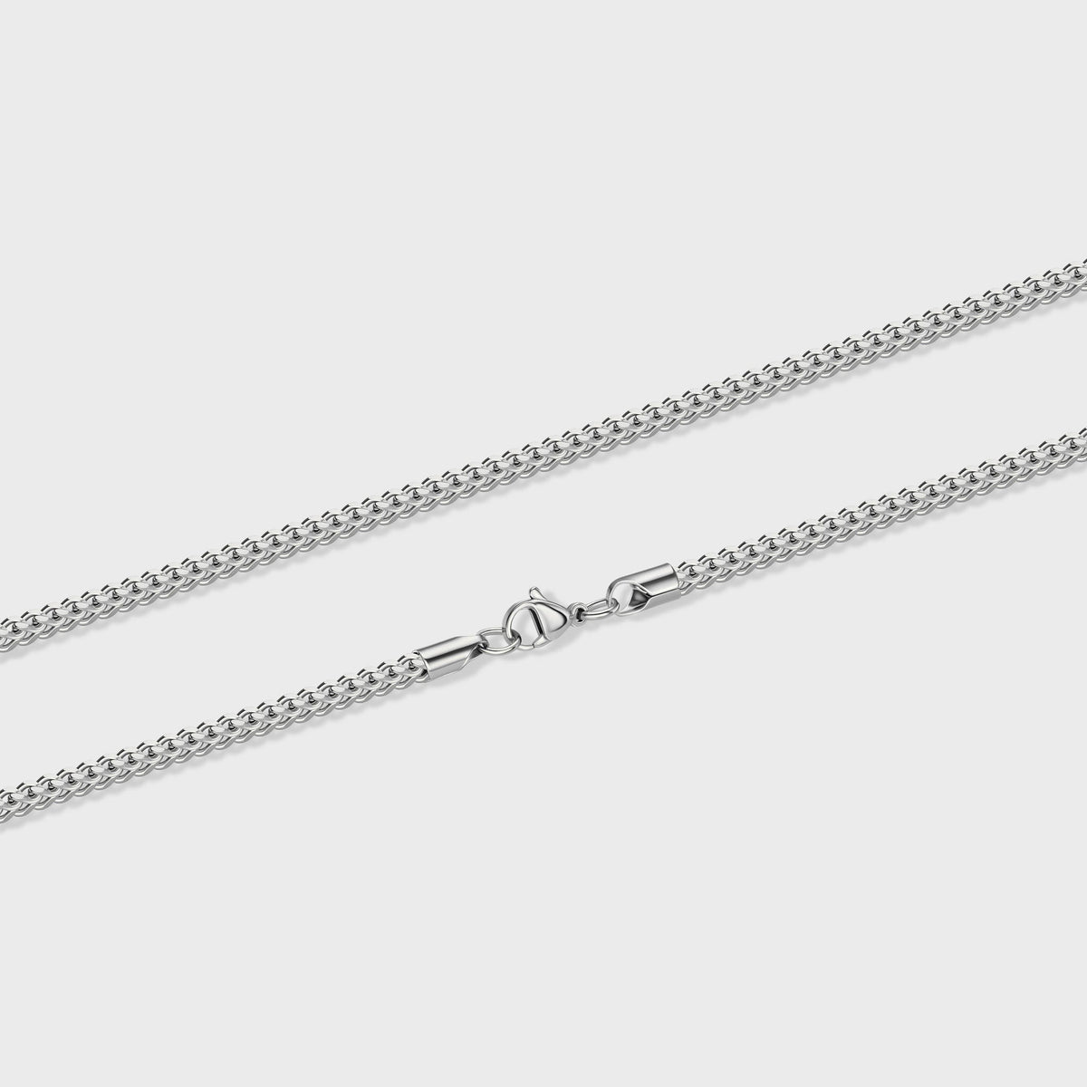 Cuban 5mm + Franco 3mm Stack (Silver)