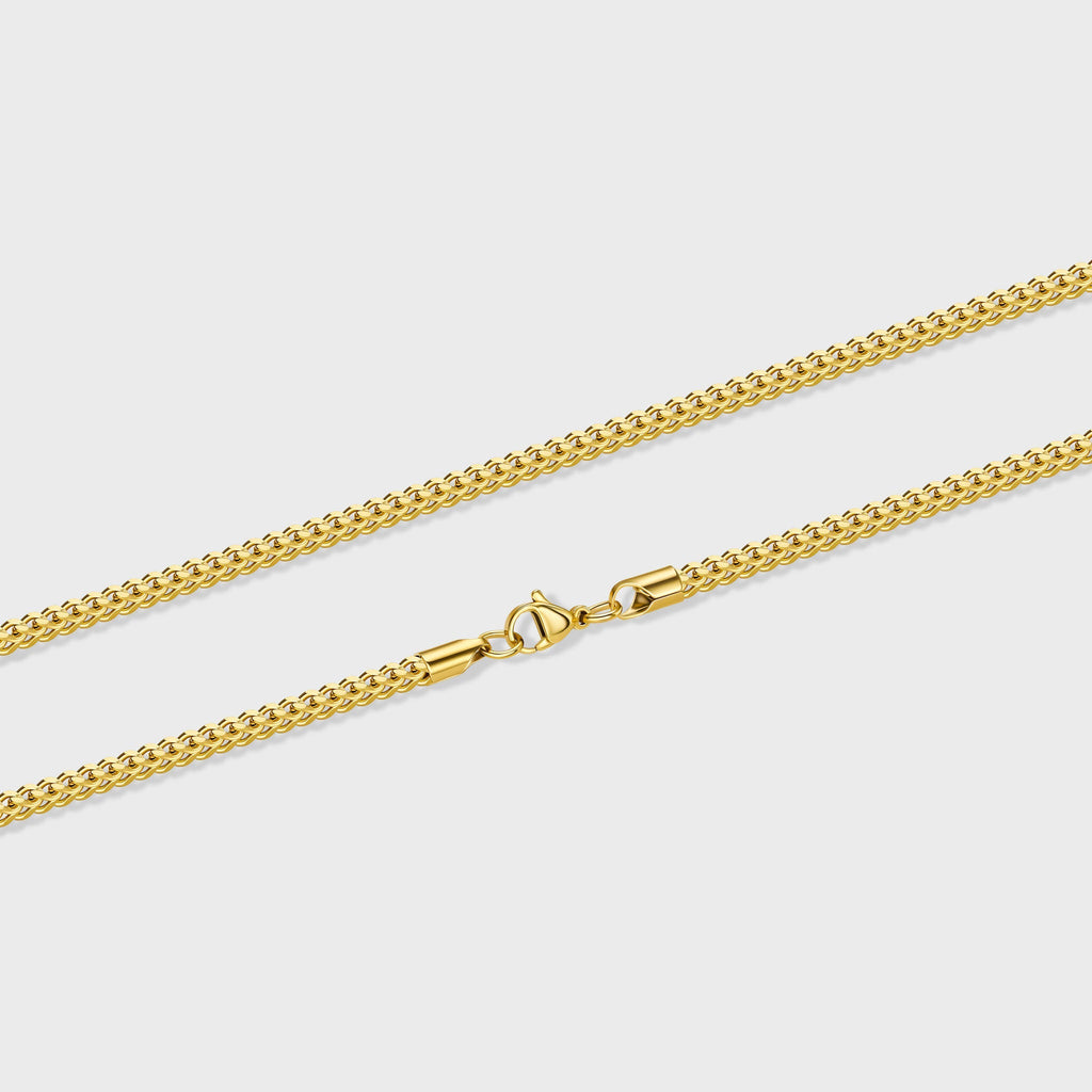 Women's Franco Chain (Gold) - 3mm