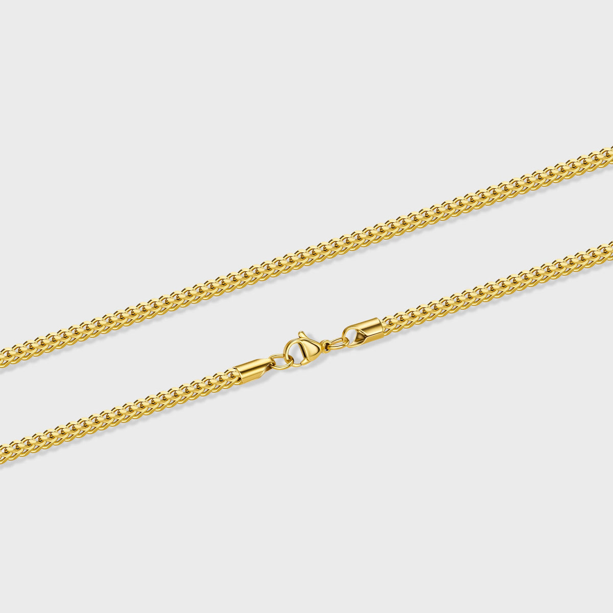 Cuban 5mm + Franco 3mm Stack (Gold)