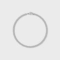 Micro Cuban Bracelet (Silver)