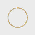 Micro Cuban Bracelet (Gold)