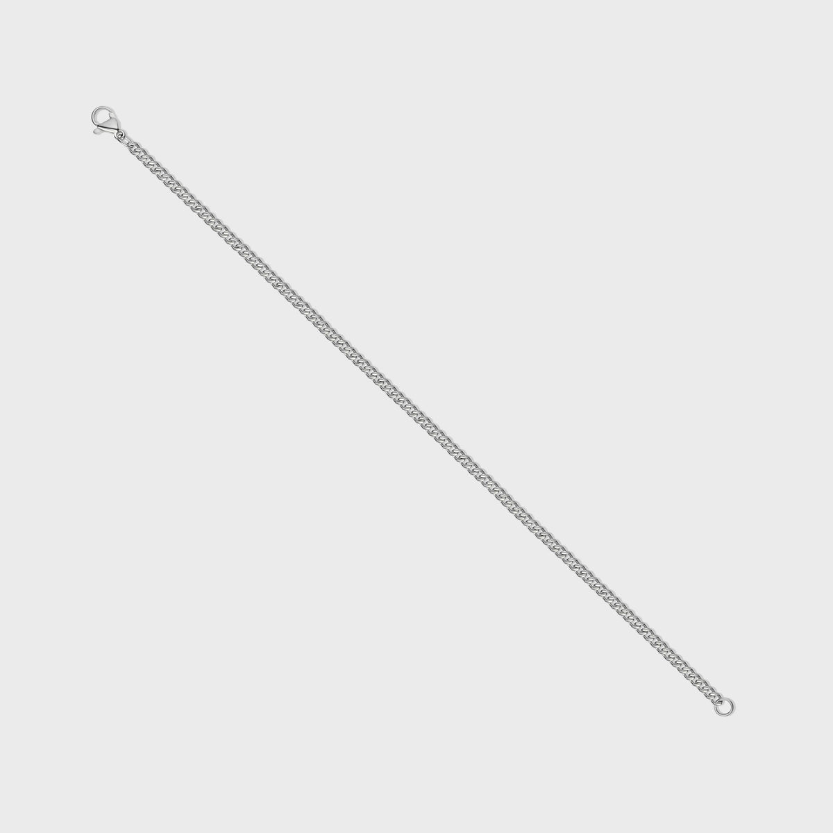 Micro Cuban Bracelet (Silver)