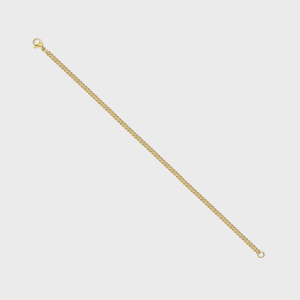 Women's Micro Cuban Bracelet (Gold)