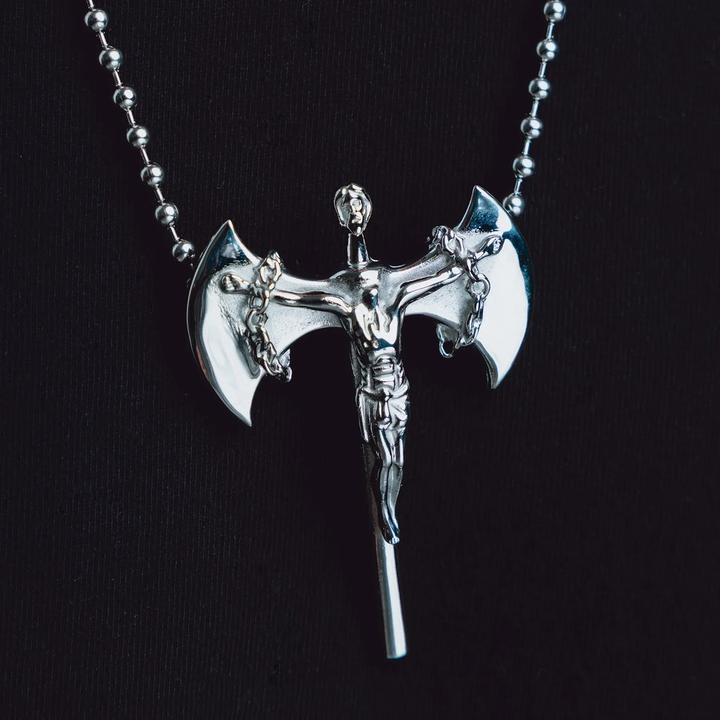 RELIGION IS WAR PENDANT