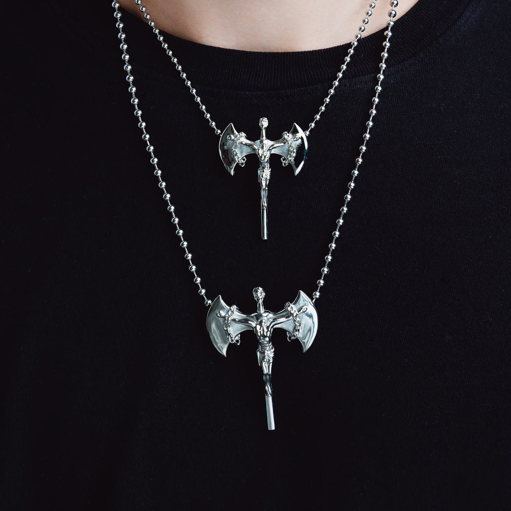 RELIGION IS WAR PENDANT