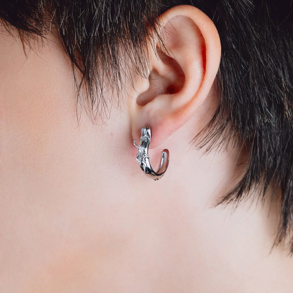 SUCCUBUS OPEN HOOP EARRING