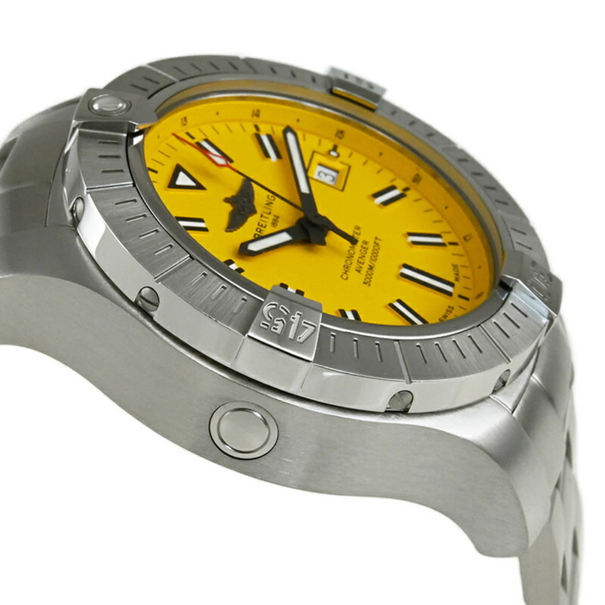 Breitling Avenger Stainless Steel Wristwatch (Pre-Owned)