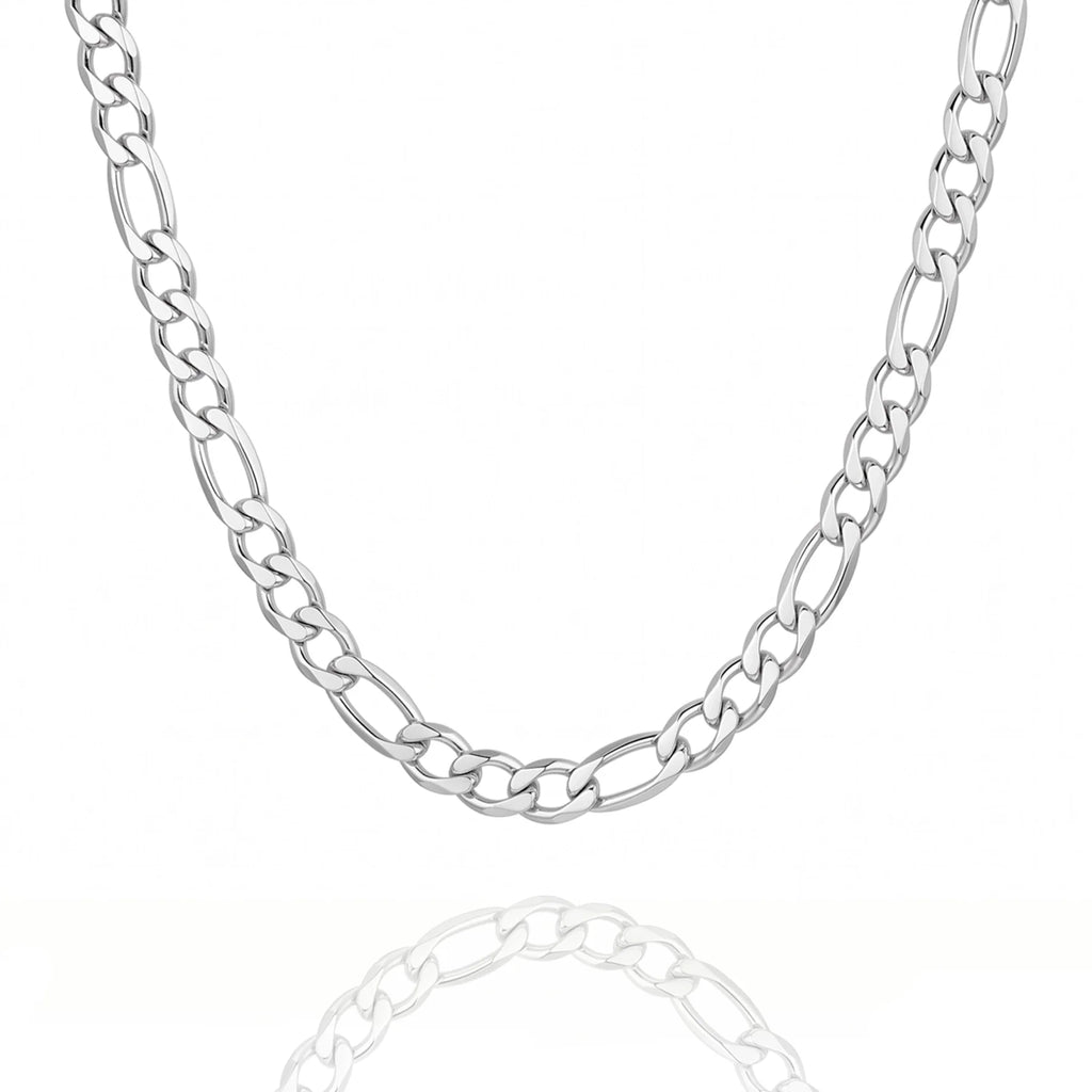 STAINLESS STEEL FIGARO CHAIN