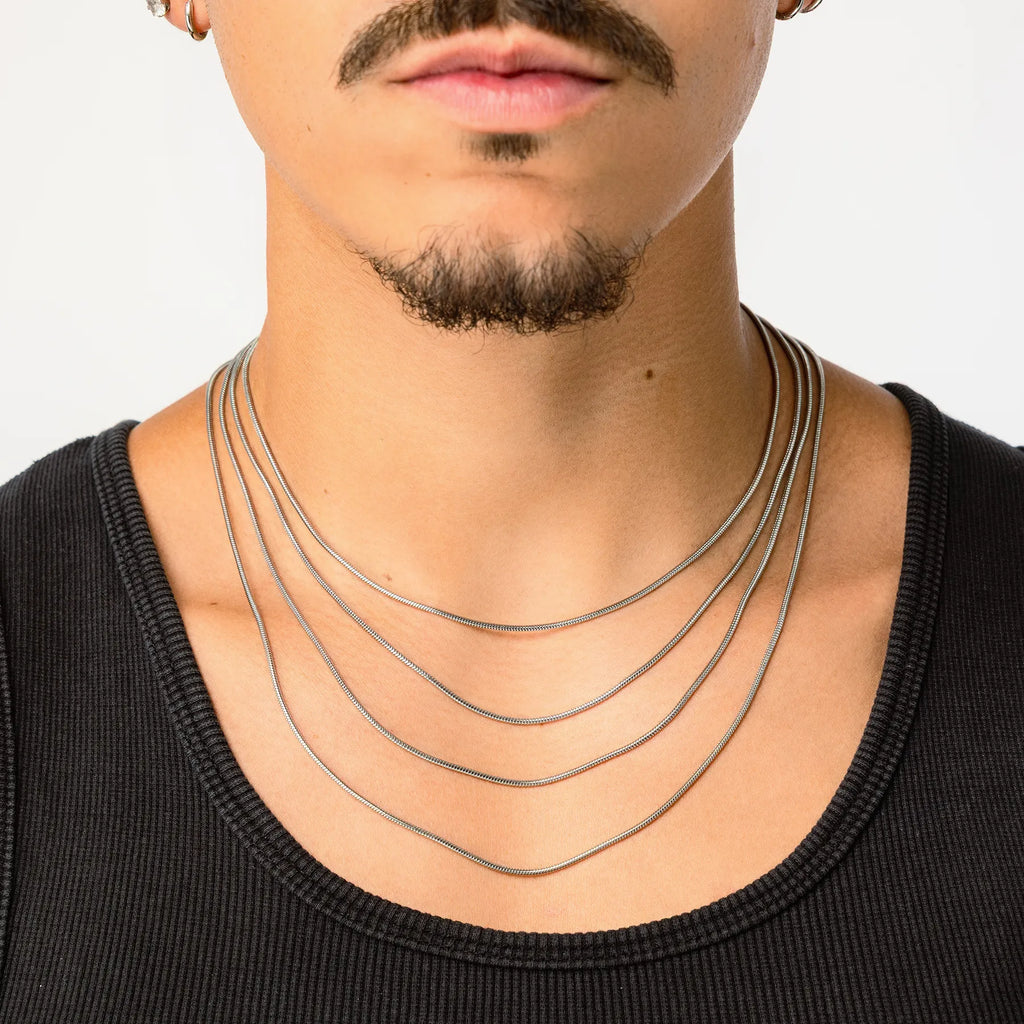 STAINLESS STEEL REAL SNAKE CHAIN