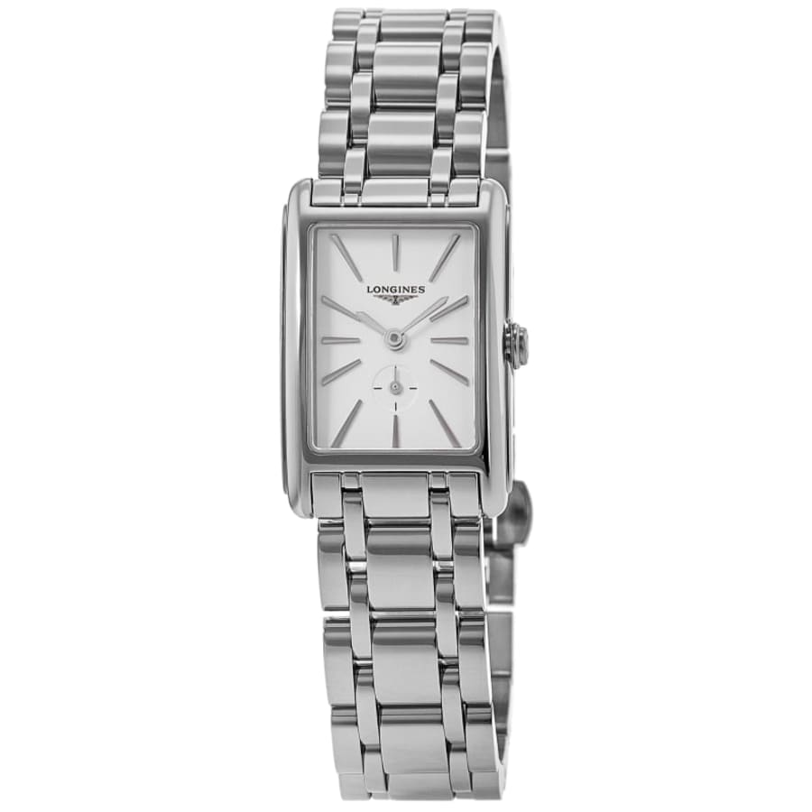 Longines DolceVita Quartz White Dial Stainless Steel Women's Watch L5.255.4.11.6