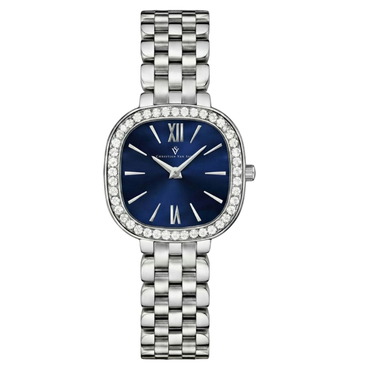 Christian Van Sant Women's Rivoli Blue Dial Watch