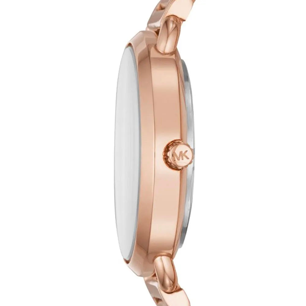 Michael Kors Portia MK3839 Women's Rose Gold-Tone Quartz 28mm Watch