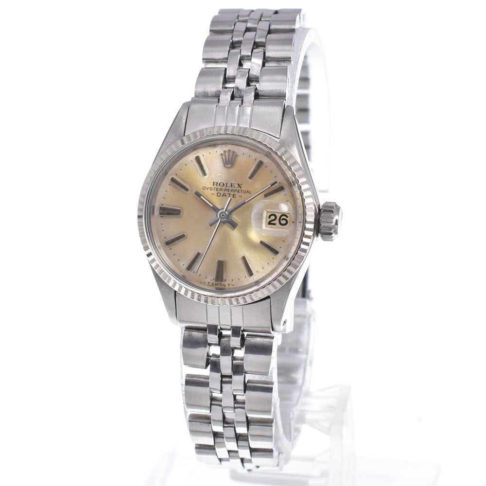 Rolex Oyster Perpetual Date Automatic Stainless Steel And gold Watch (Pre-Owned)