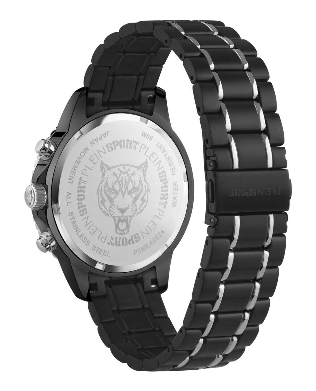 Glam Chrono Silicone Watch