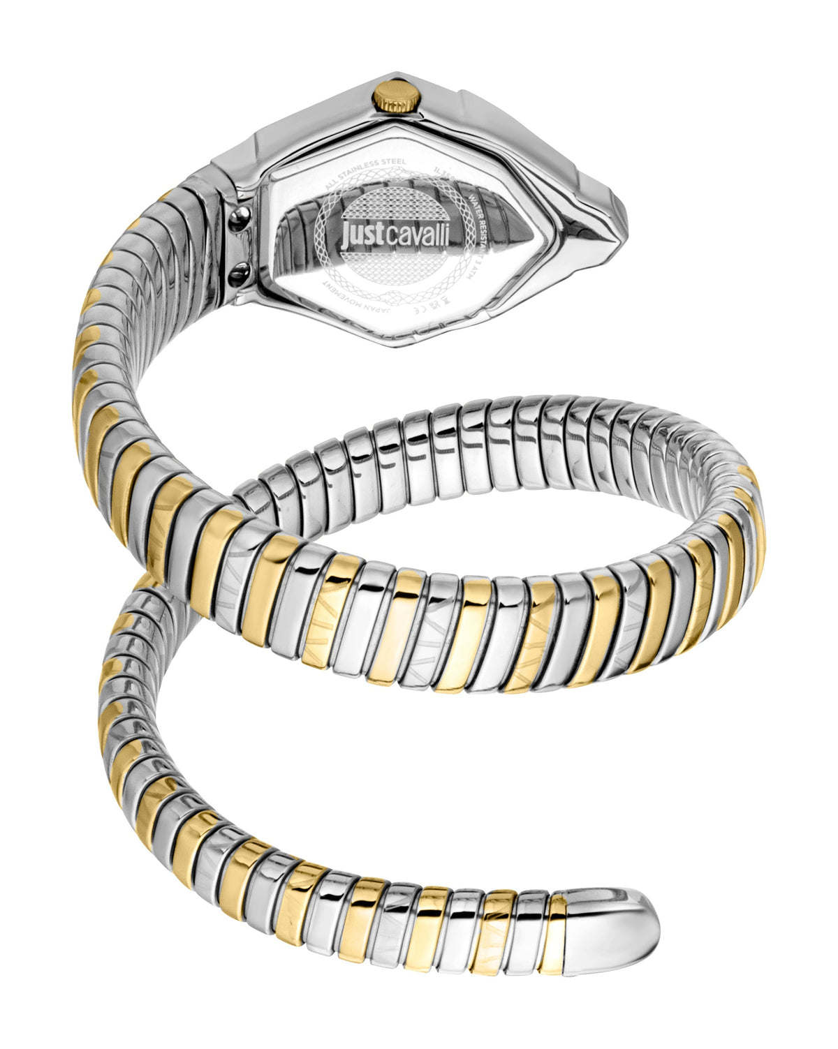 Just Cavalli Women's Snake 316L Stainless Steel Watch