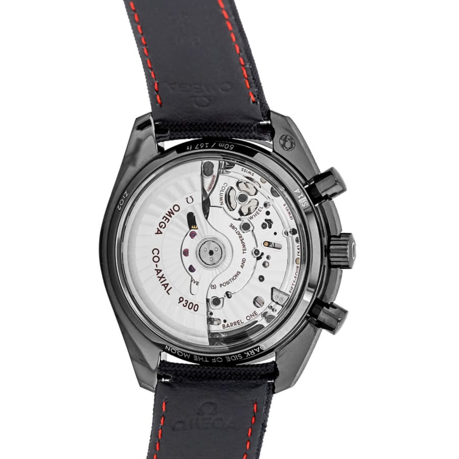 Omega Speedmaster Dark Side of the Moon Chronograph Black Dial Nylon Strap Men's Watch 311.92.44.51.01.007