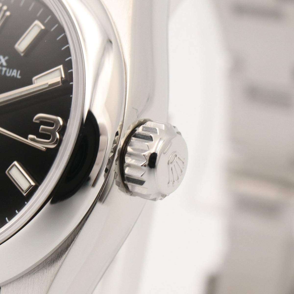 Rolex Stainless Steel Wristwatch (Pre-Owned)