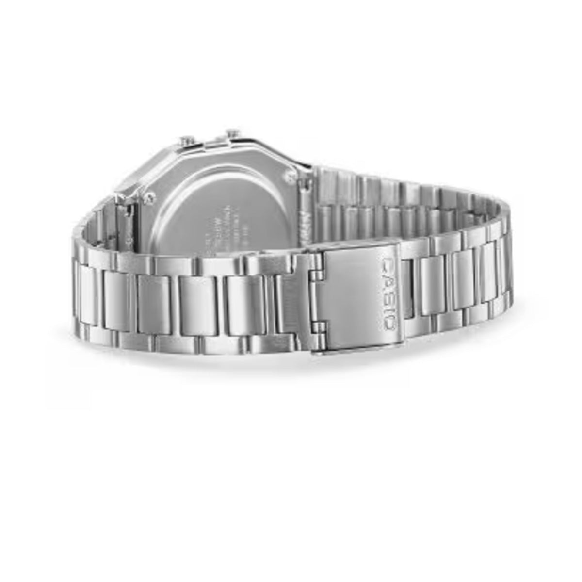 Casio Men’s Vintage Digital Stainless Steel Watch Silver - A-158WA-1R