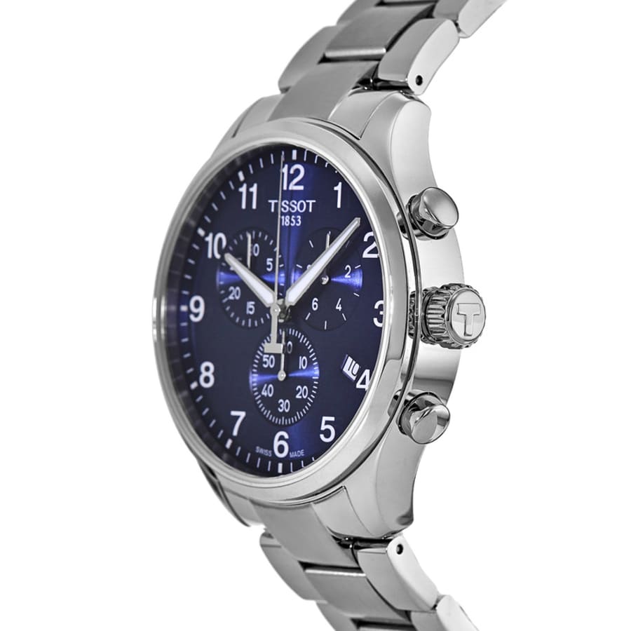 Tissot Chrono XL Classic Blue Dial Stainless Steel Men's Watch T116.617.11.047.01