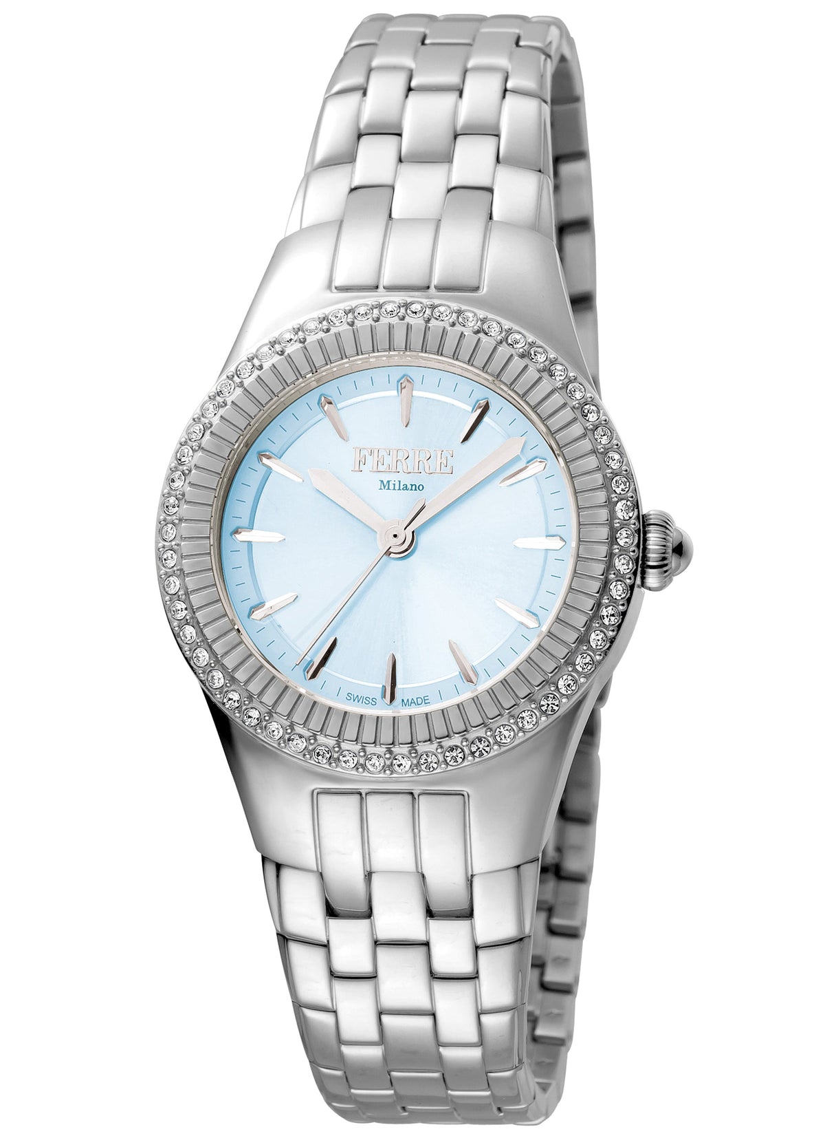 Ferre Milano  Women's Dark Blue Dial Stainless Steel  Watch