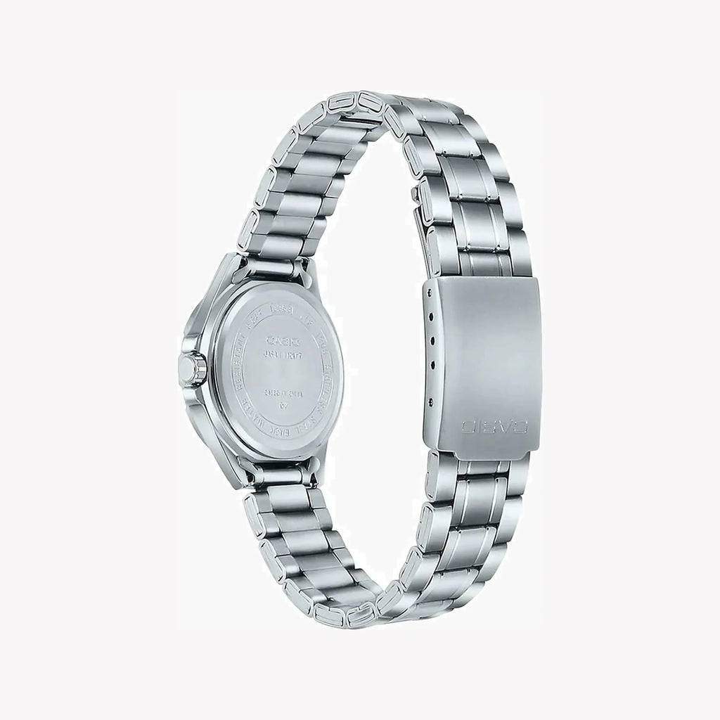 Casio Women’s Beige Dial Stainless Steel Bracelet Watch - LTP-1308D-9AV