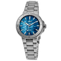 Oris Aquis Date Blue Mother of Pearl Dial Steel Women's Watch 01 733 7770 4155-07 8 18 05P