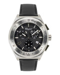 Ferragamo Chrono Sport Leather Watch