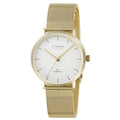 Obaku Women's Gonone White Dial Watch