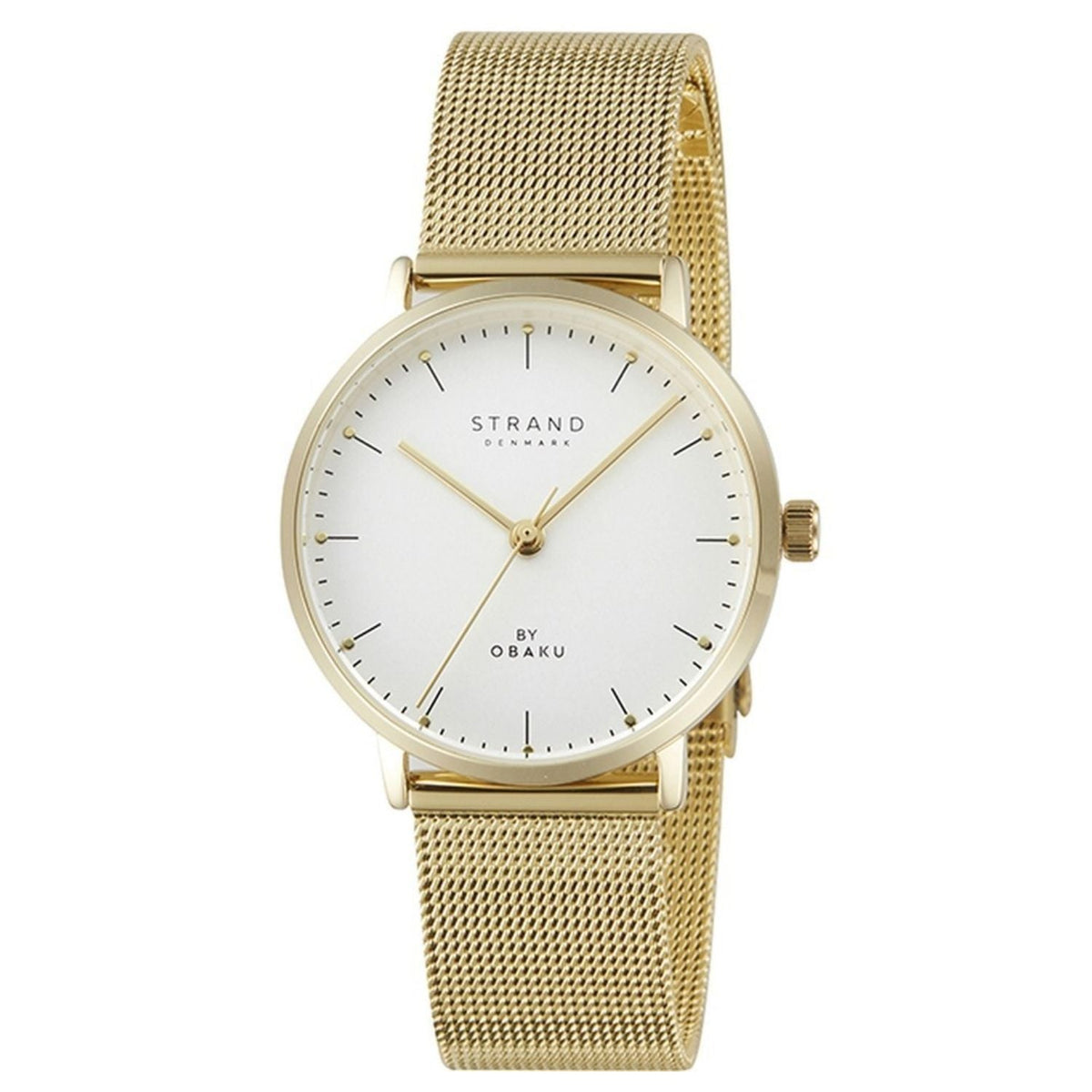 Obaku Women's Gonone White Dial Watch