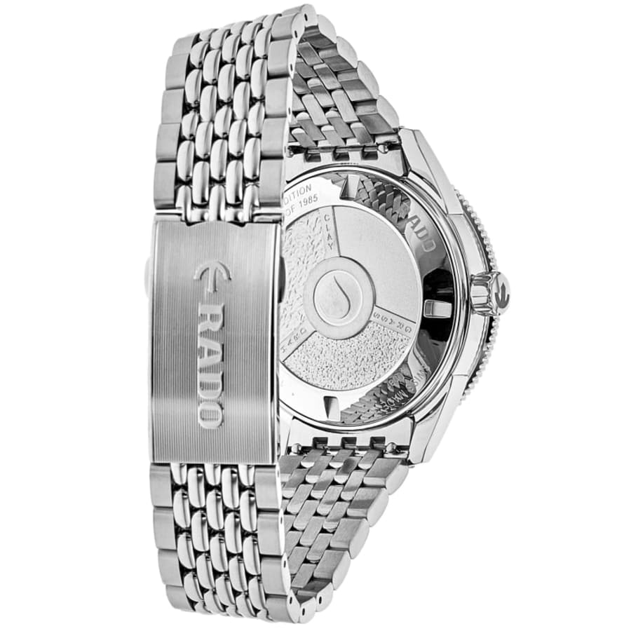 Rado Captain Cook X Tennis Limited Edition Rhodium Dial Steel Men's Watch R32222108