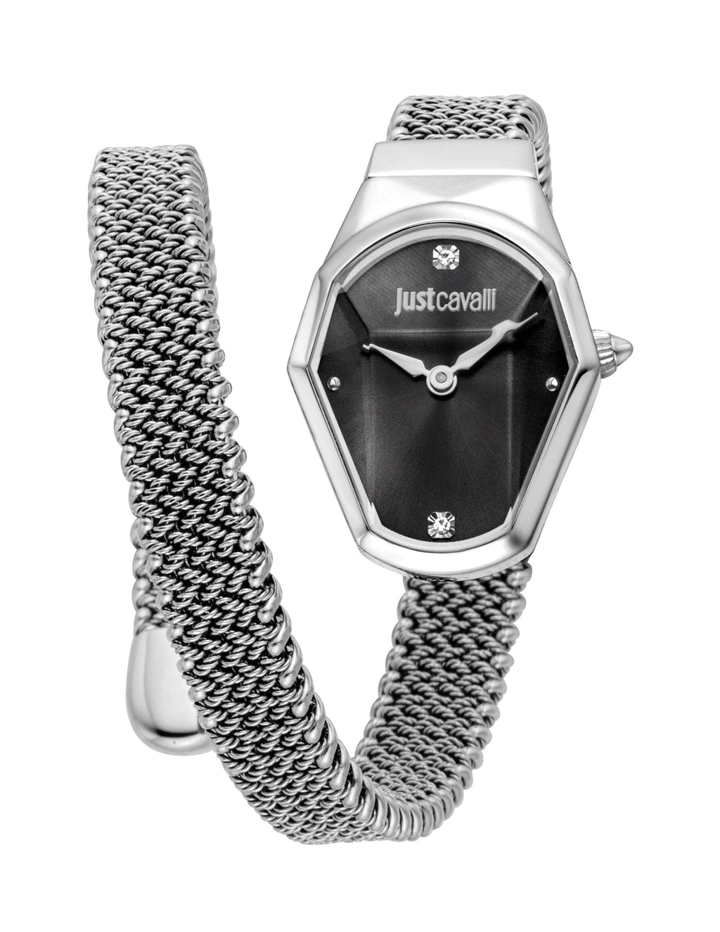 Just Cavalli Women's Snake 316L Stainless Steel Watch