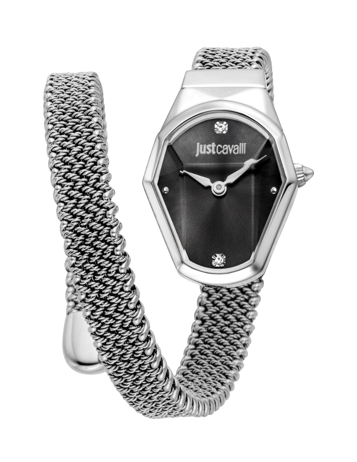 Just Cavalli Women's Snake 316L Stainless Steel Watch