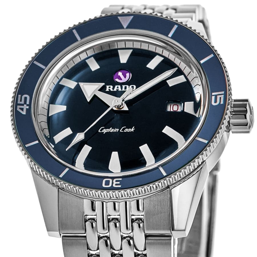Rado Captain Cook Automatic Steel Blue Dial Men's Watch R32505203